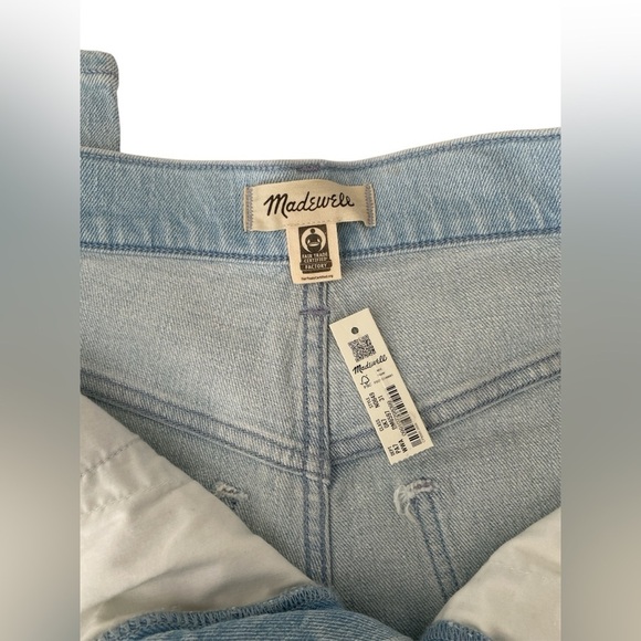 Madewell ’90s Straight Leg Jeans Light Wash Size 31 NWT Vintage-Inspired Denim - Picture 9 of 10